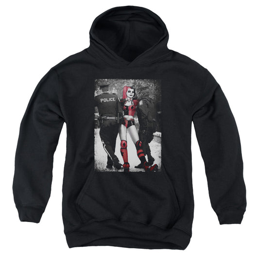 Batman Arrest Kids Youth Hoodie Black