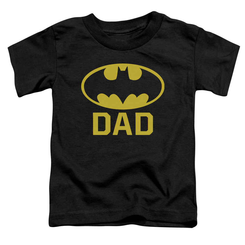 Batman Bat Dad Toddler Kids Youth T Shirt Black