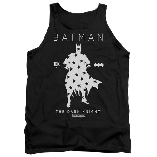 Batman Star Silhouete Mens Tank Top Shirt Black