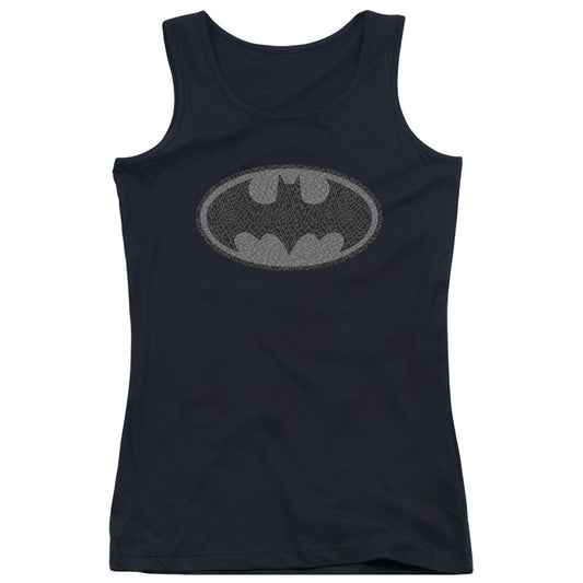 Batman Elephant Signal Womens Tank Top Shirt Black