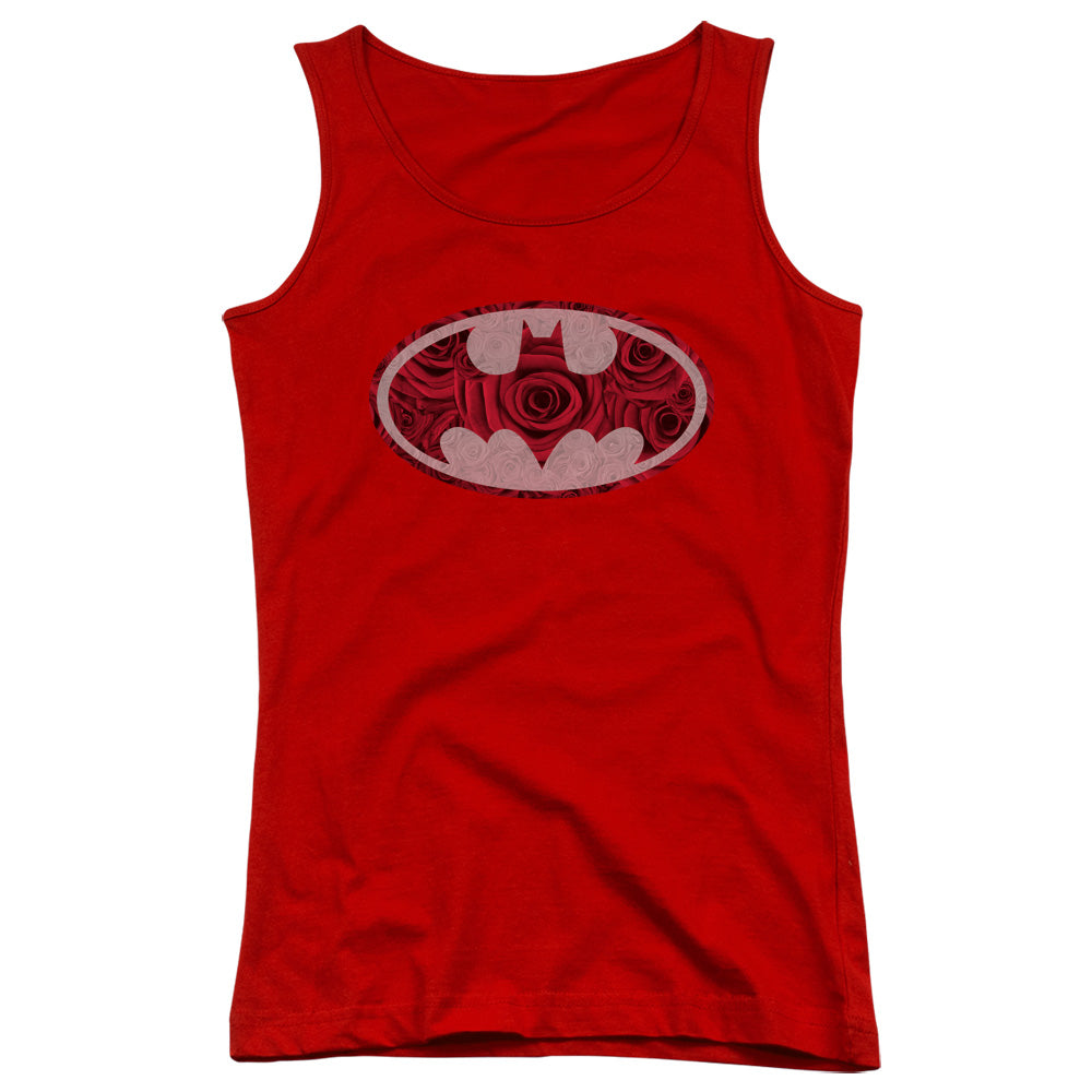 Batman Rosey Signal Womens Tank Top Shirt Red