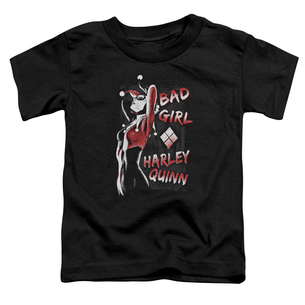 Batman Bad Girl Toddler Kids Youth T Shirt Black