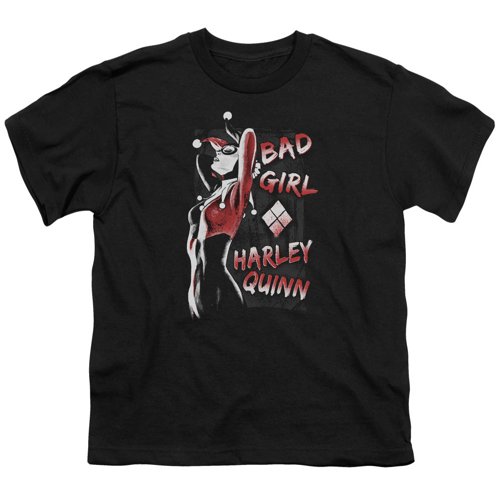 Batman Bad Girl Kids Youth T Shirt Black