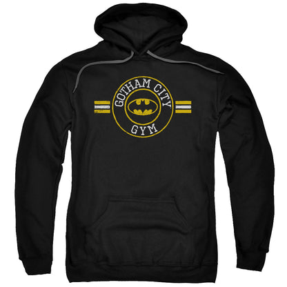 Batman Gotham City Gym Mens Hoodie Black