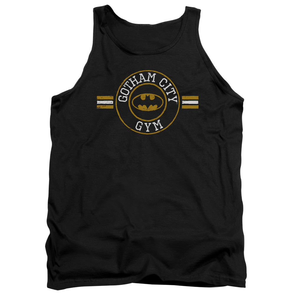 Batman Gotham City Gym Mens Tank Top Shirt Black