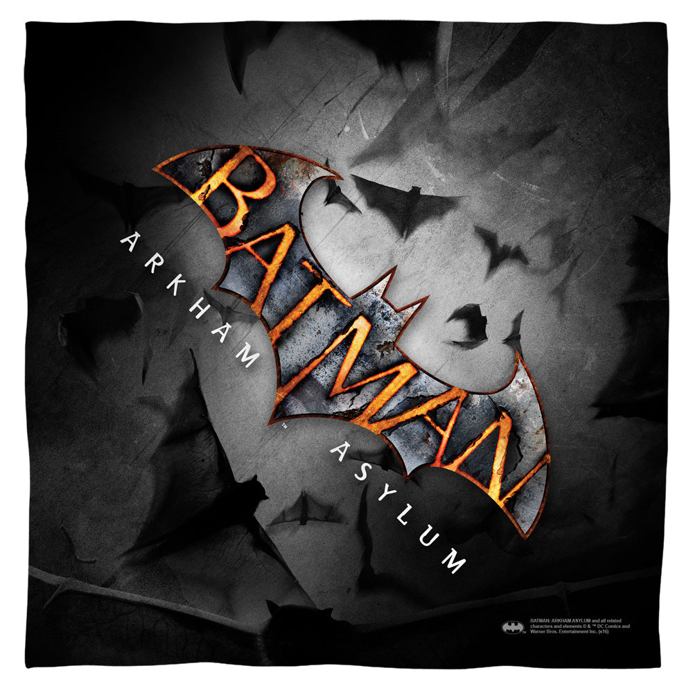 Batman Arkham Asylum Logo Bandana