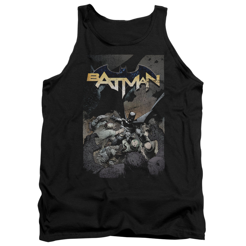 Batman Batman One Mens Tank Top Shirt Black