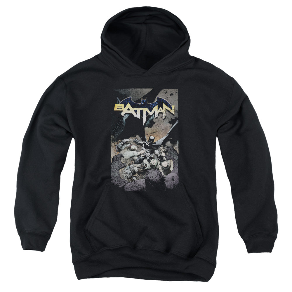 Batman Batman One Kids Youth Hoodie Black