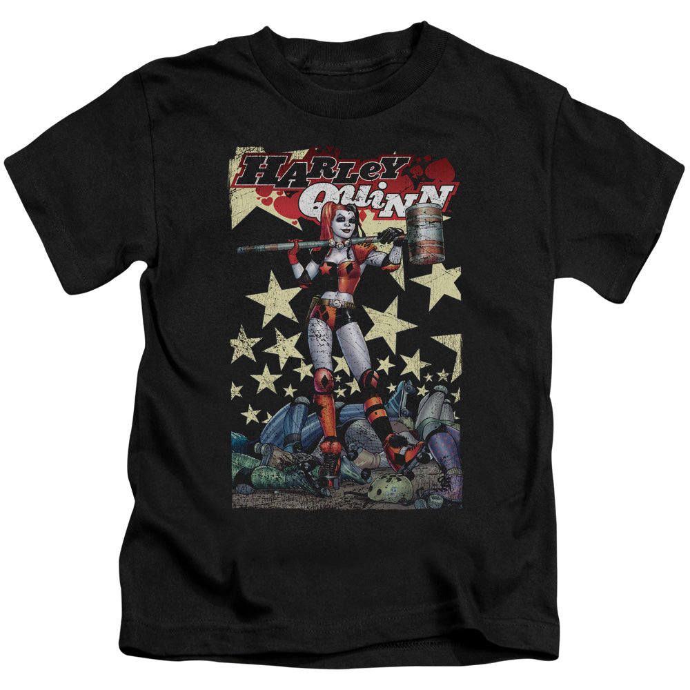 Batman Quinn One Juvenile Kids Youth T Shirt Black