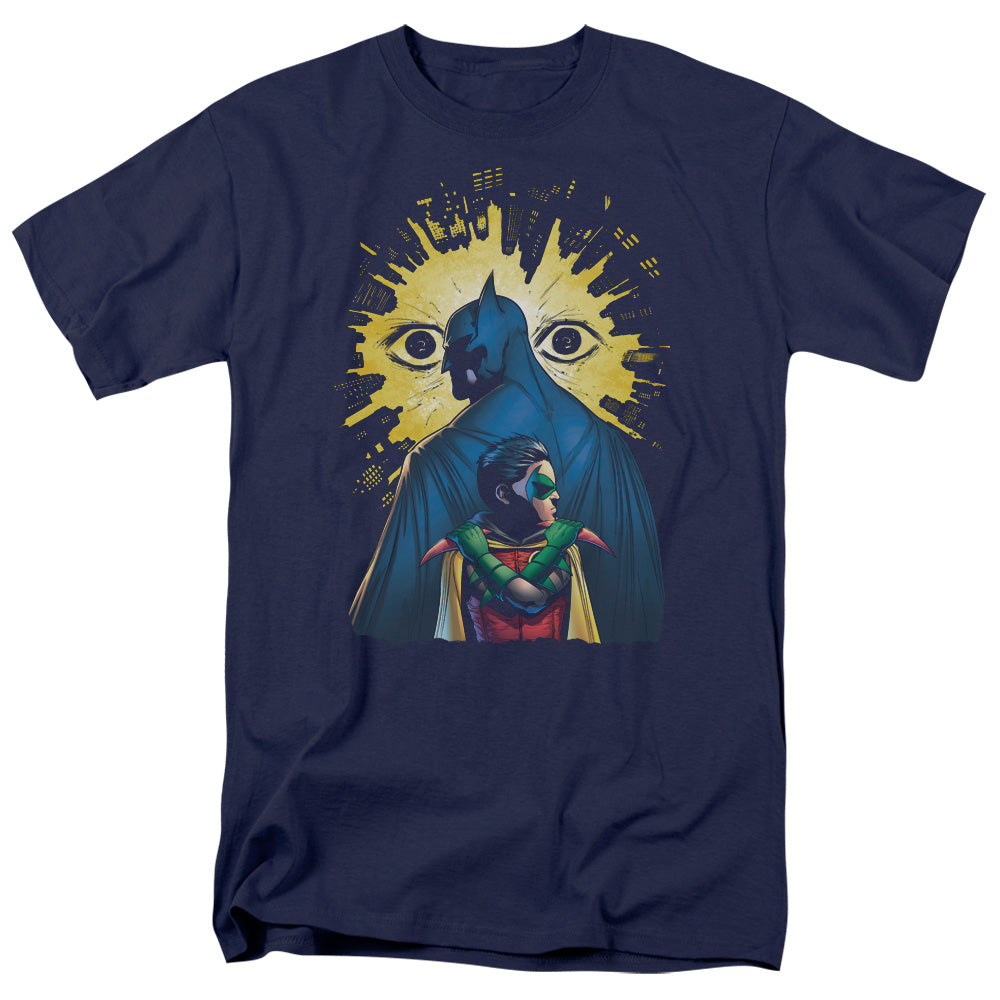 Batman Watchers Mens T Shirt Navy Blue