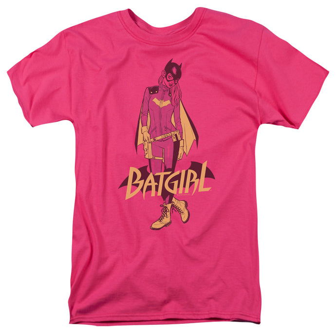 Batman All New Batgirl Mens T Shirt Hot Pink