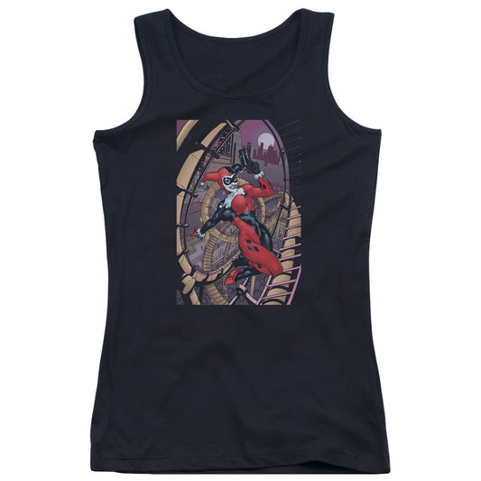 Batman Harley First Womens Tank Top Shirt Black