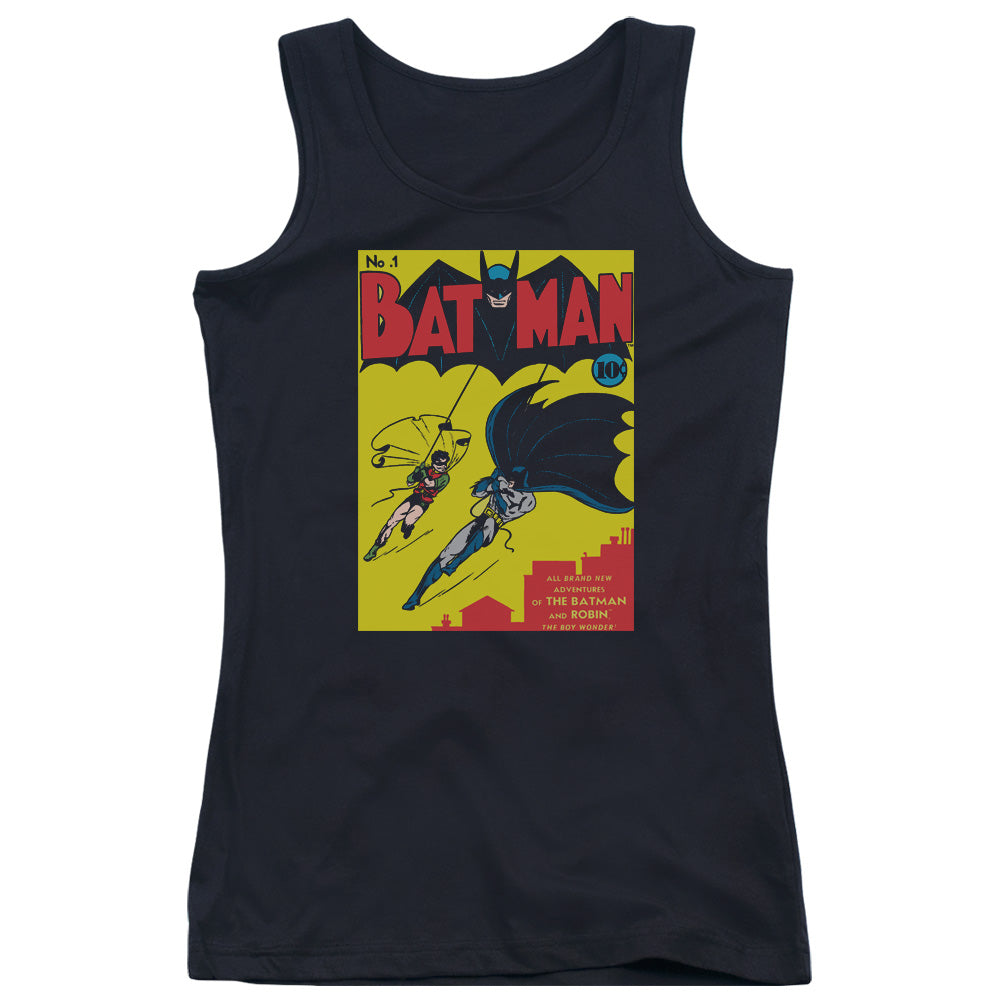 Batman Batman First Womens Tank Top Shirt Black