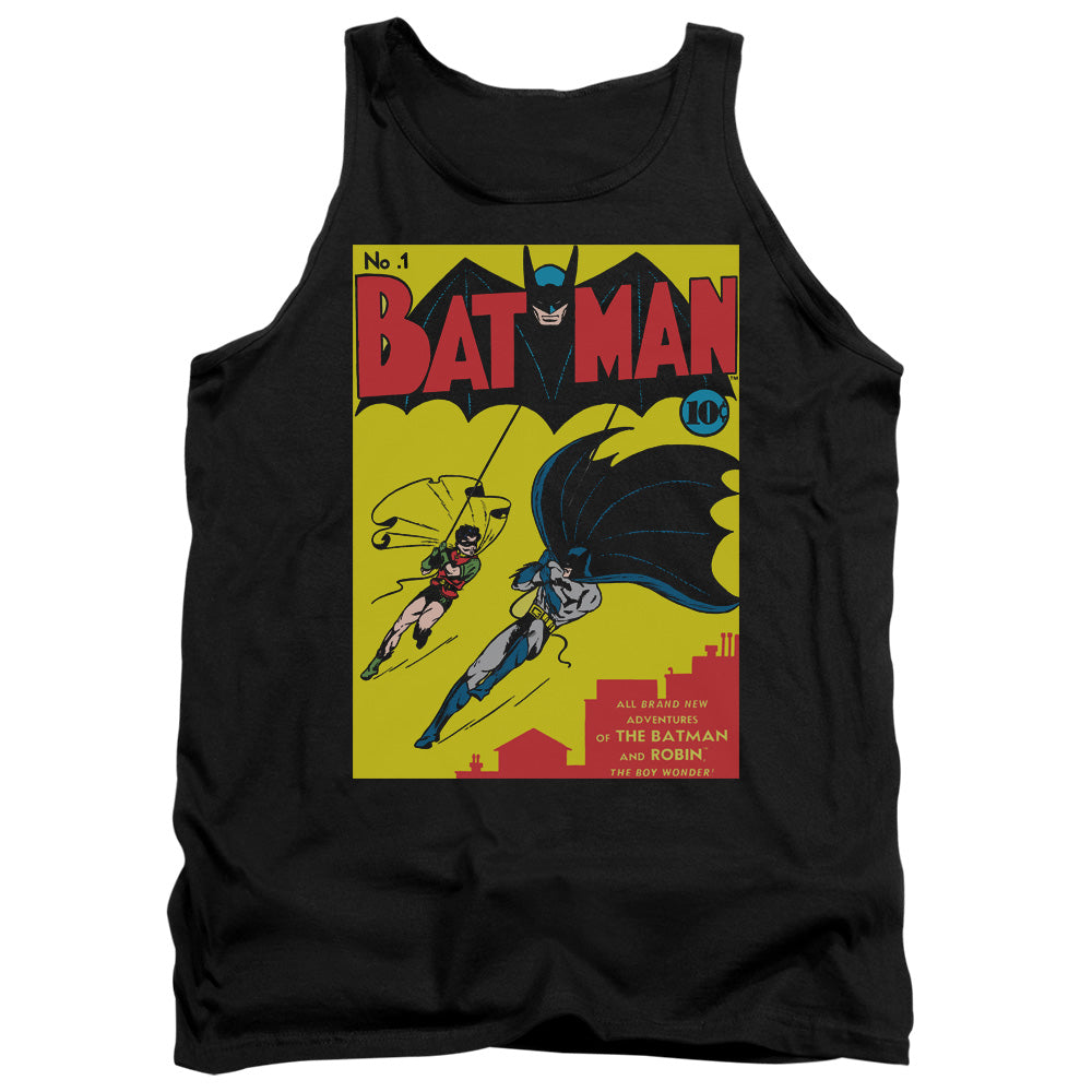 Batman Batman First Mens Tank Top Shirt Black