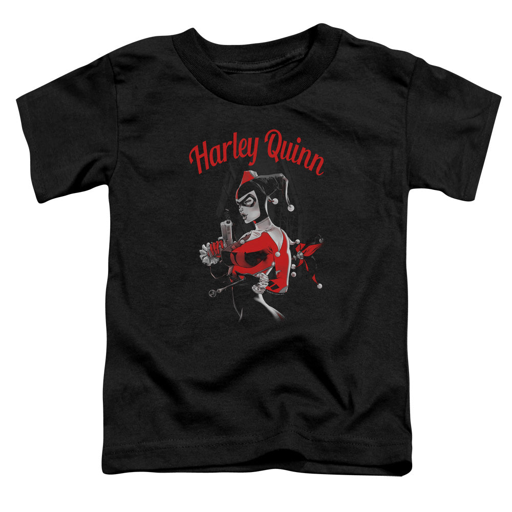 Batman Spring Gun Toddler Kids Youth T Shirt Black