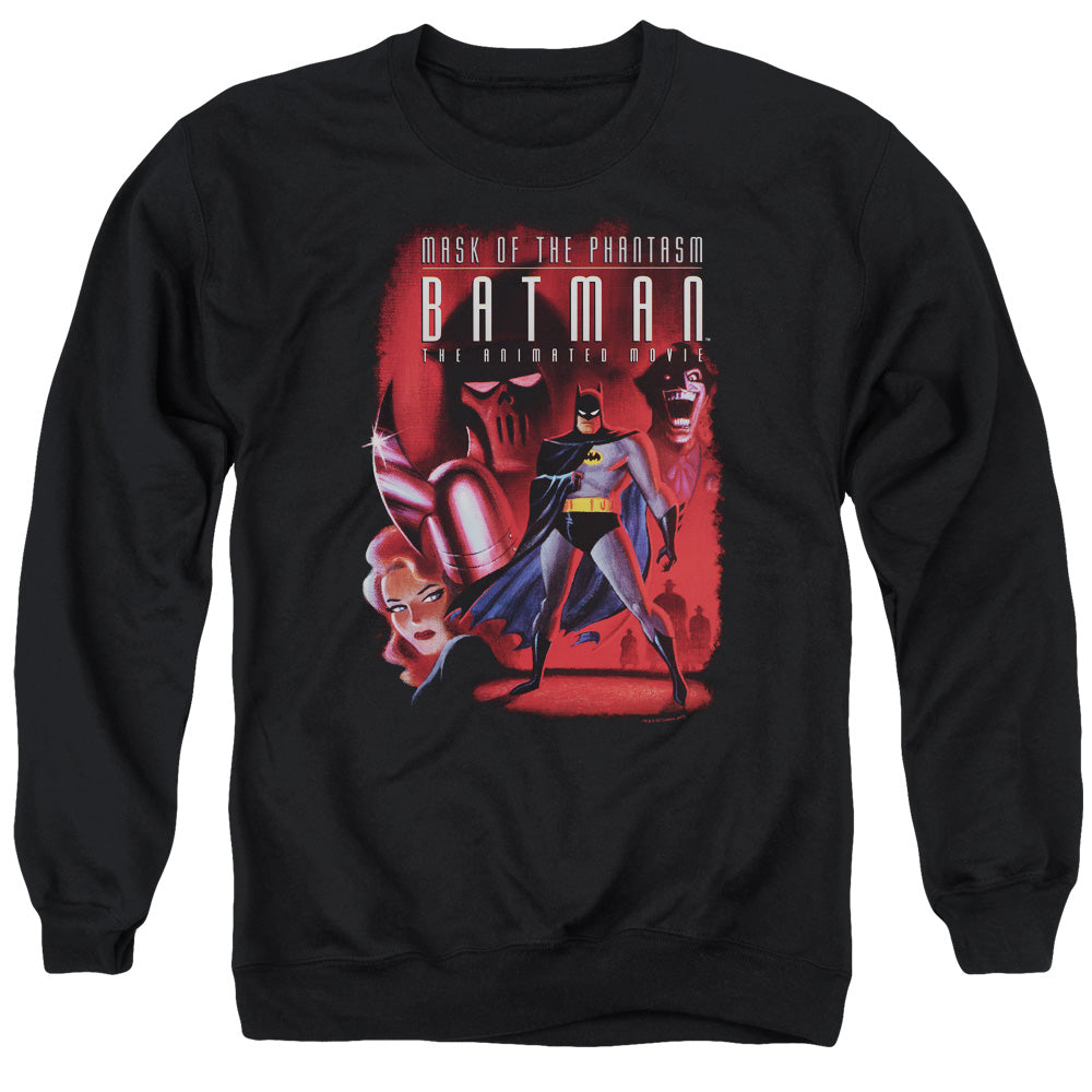 Batman Phanta Cover Mens Crewneck Sweatshirt Black