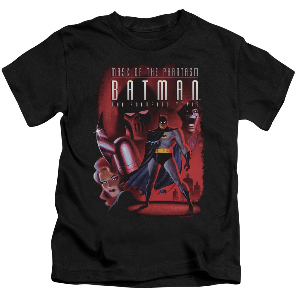 Batman Phanta Cover Juvenile Kids Youth T Shirt Black