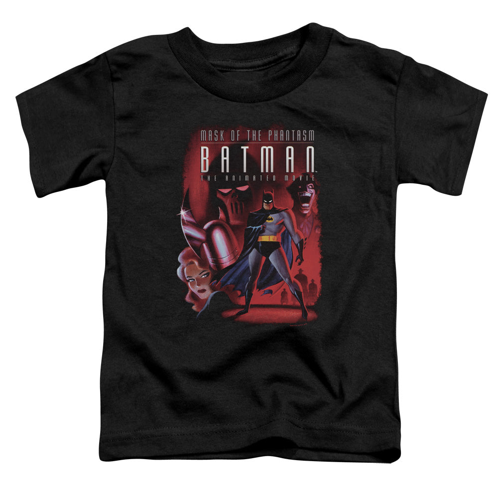 Batman Phanta Cover Toddler Kids Youth T Shirt Black