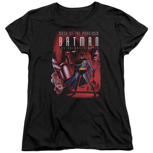 Batman Phanta Cover Womens T Shirt Black