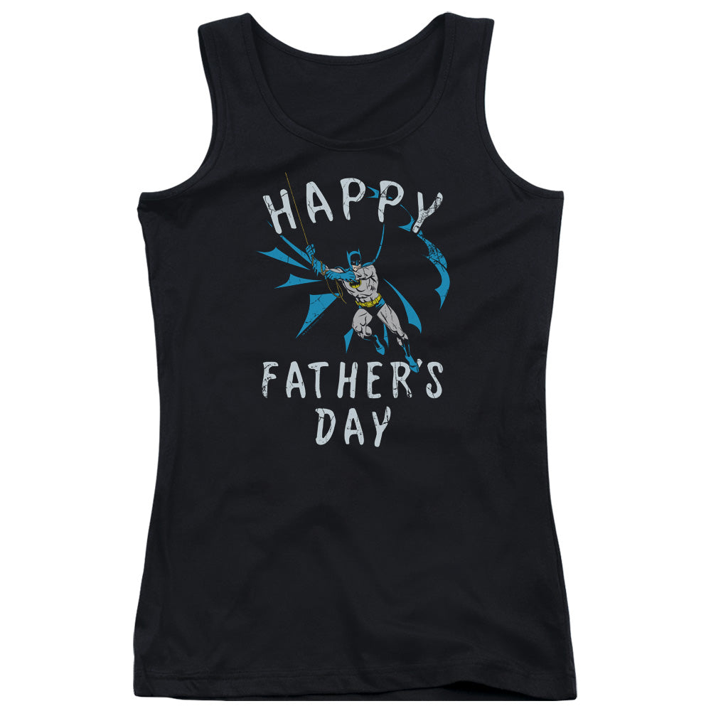 Batman Fathers Day Womens Tank Top Shirt Black