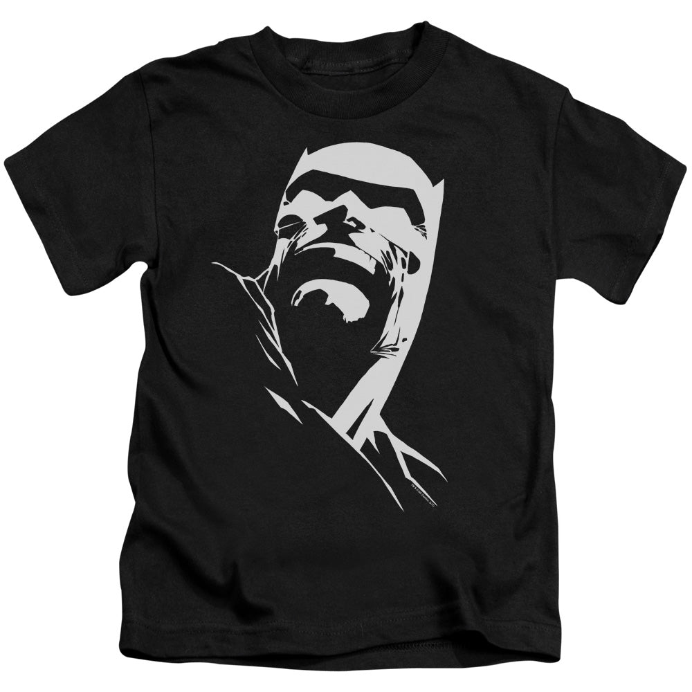 Batman Dkr Head Juvenile Kids Youth T Shirt Black