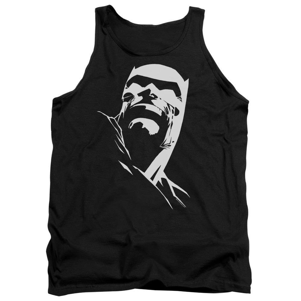 Batman Dkr Head Mens Tank Top Shirt Black