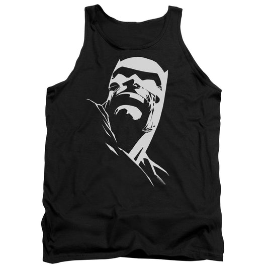 Batman Dkr Head Mens Tank Top Shirt Black