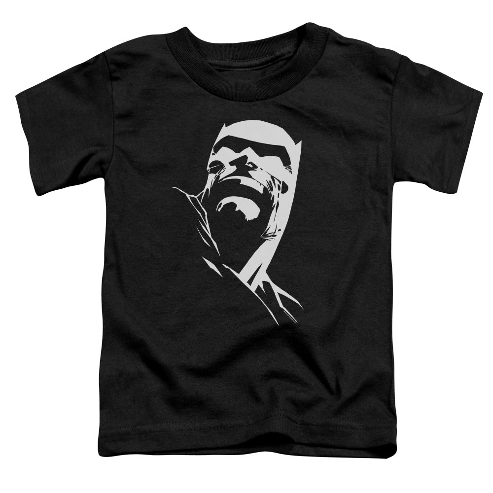 Batman Dkr Head Toddler Kids Youth T Shirt Black