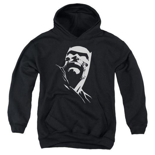 Batman Dkr Head Kids Youth Hoodie Black