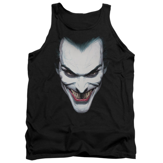 Batman Joker Portrait Mens Tank Top Shirt Black