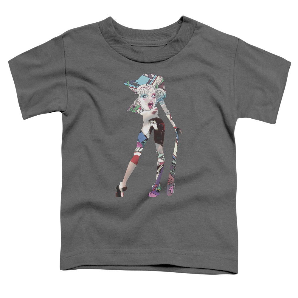 Batman Scene Inside Toddler Kids Youth T Shirt Charcoal