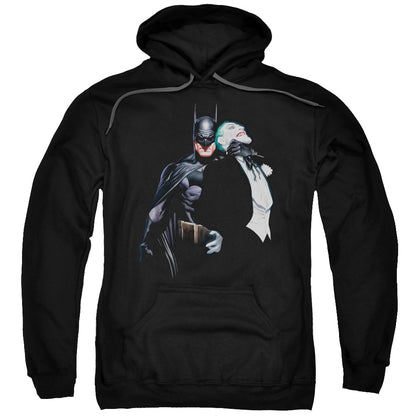 Batman Joker Choke Mens Hoodie Black