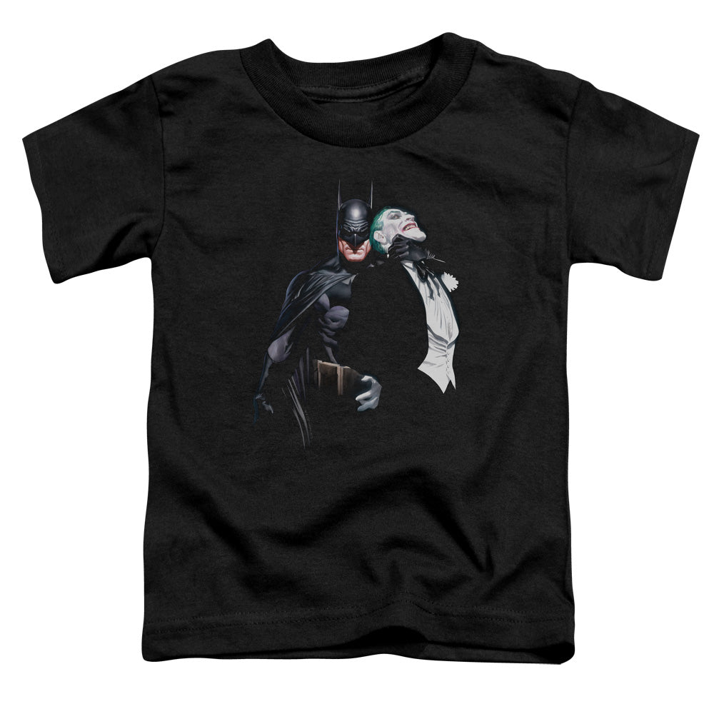 Batman Joker Choke Toddler Kids Youth T Shirt Black