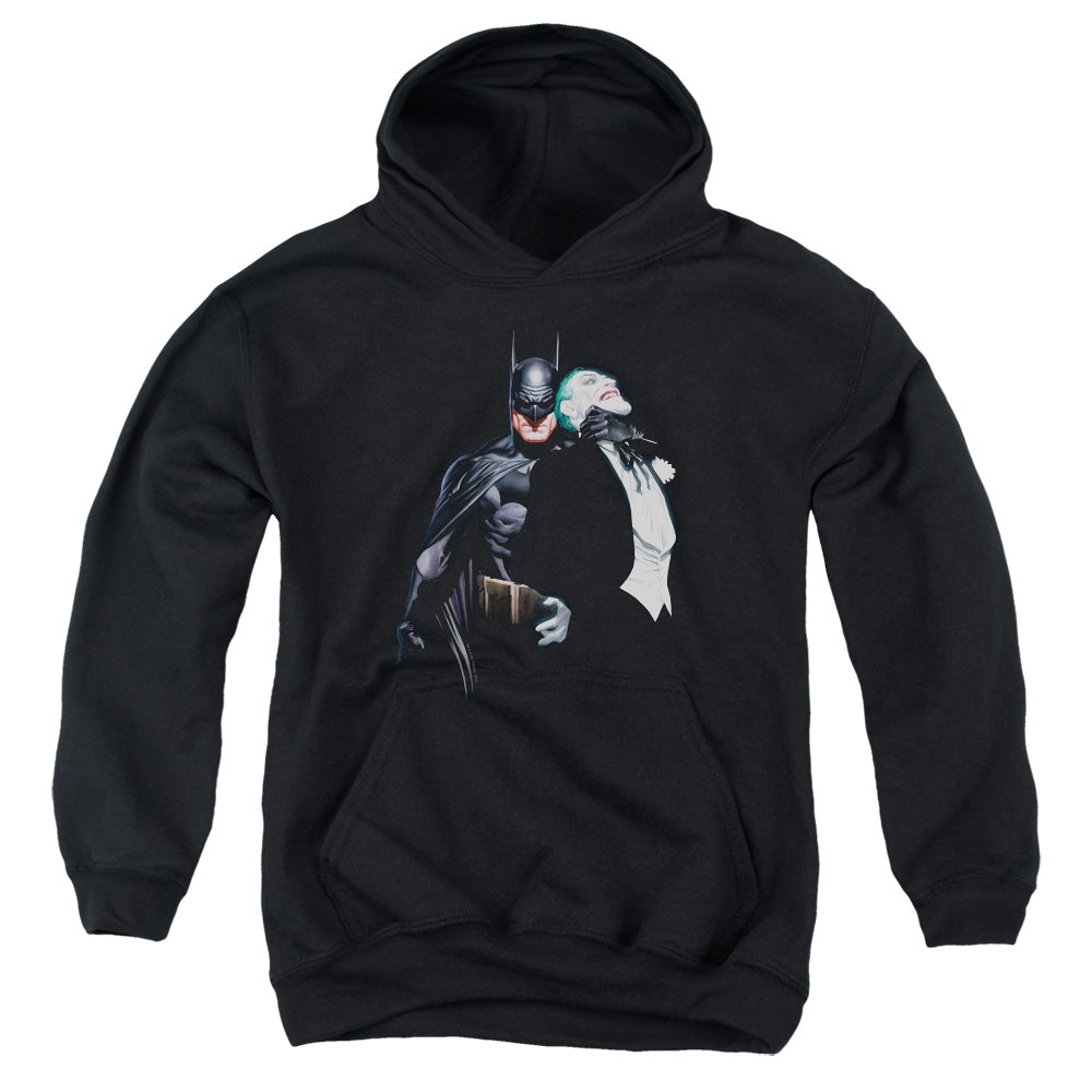 Batman Joker Choke Kids Youth Hoodie Black