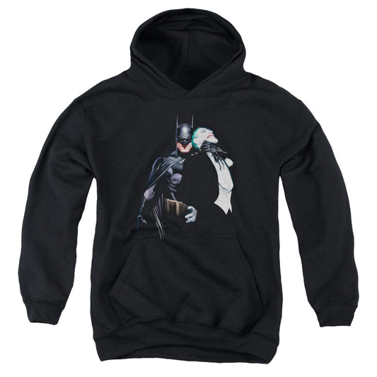 Batman Joker Choke Kids Youth Hoodie Black