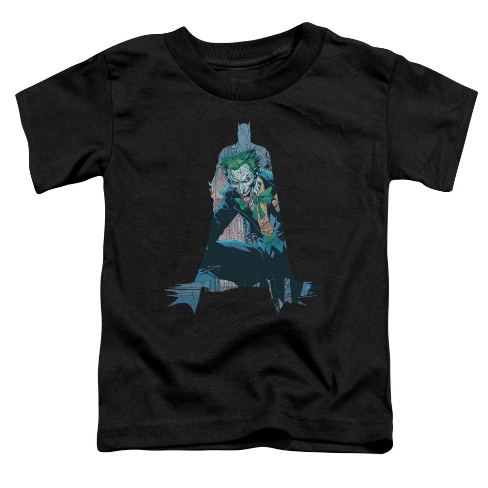 Batman Scene Inside Toddler Kids Youth T Shirt Black