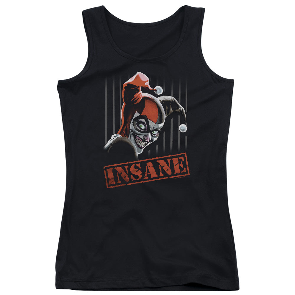 Batman Insane Womens Tank Top Shirt Black