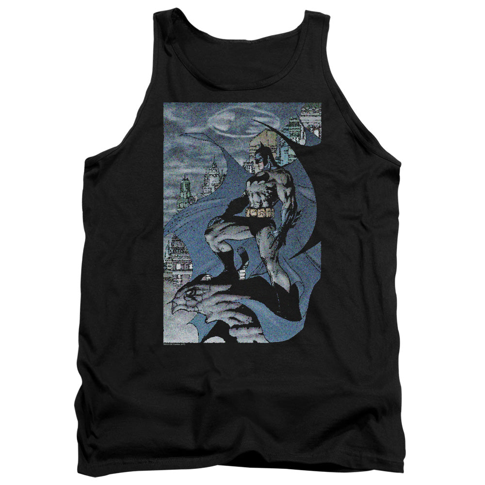 Batman Seurbat Mens Tank Top Shirt Black