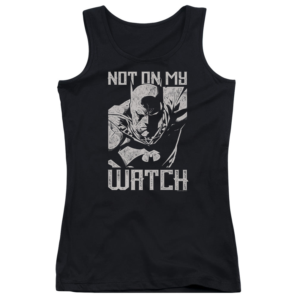 Batman Watch Womens Tank Top Shirt Black