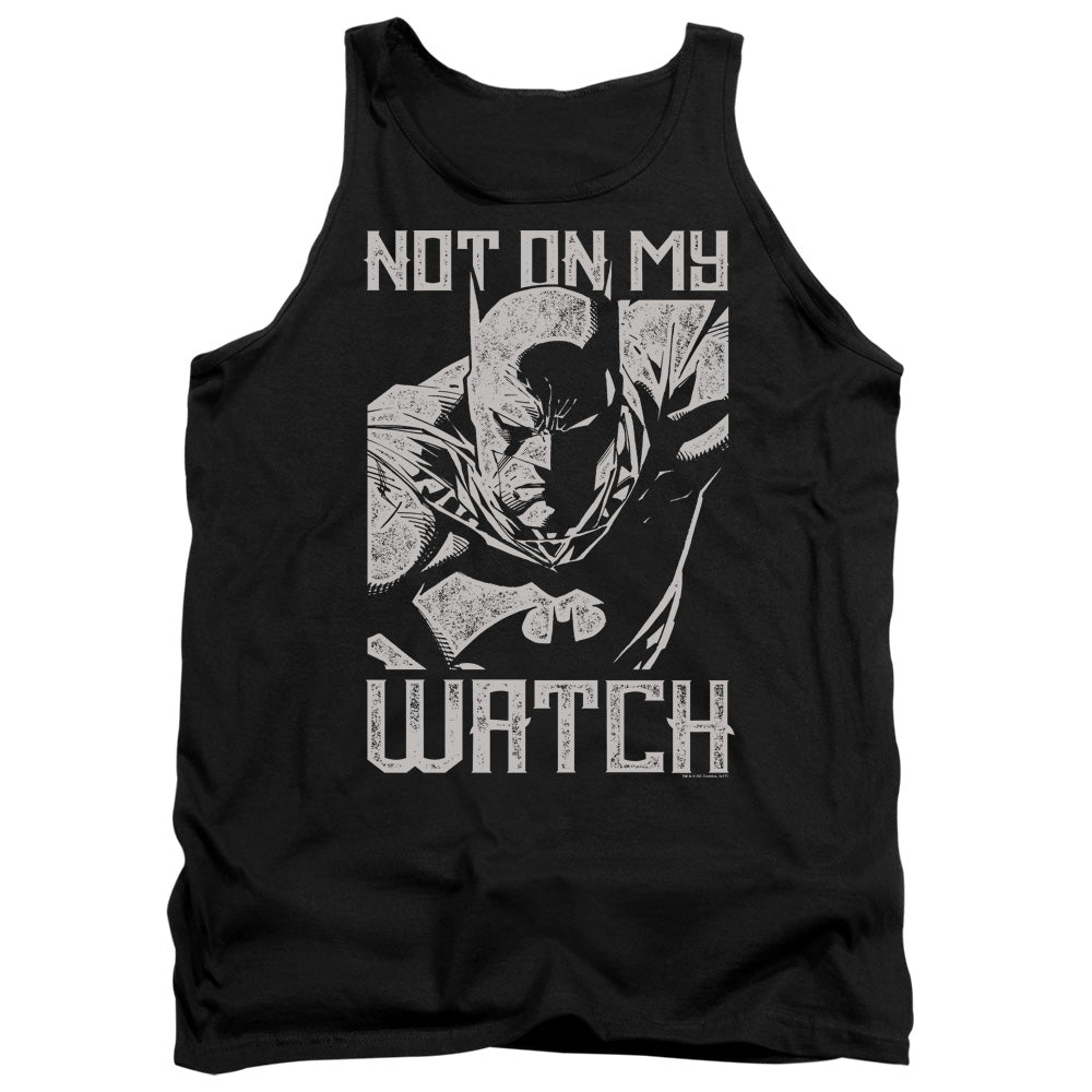 Batman Watch Mens Tank Top Shirt Black