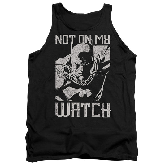 Batman Watch Mens Tank Top Shirt Black