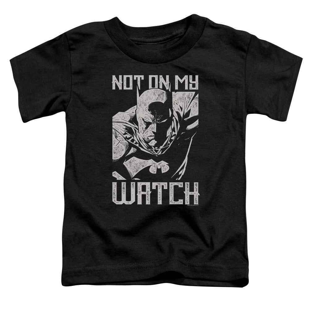 Batman Watch Toddler Kids Youth T Shirt Black
