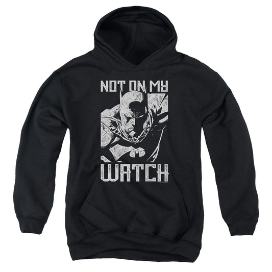 Batman Watch Kids Youth Hoodie Black
