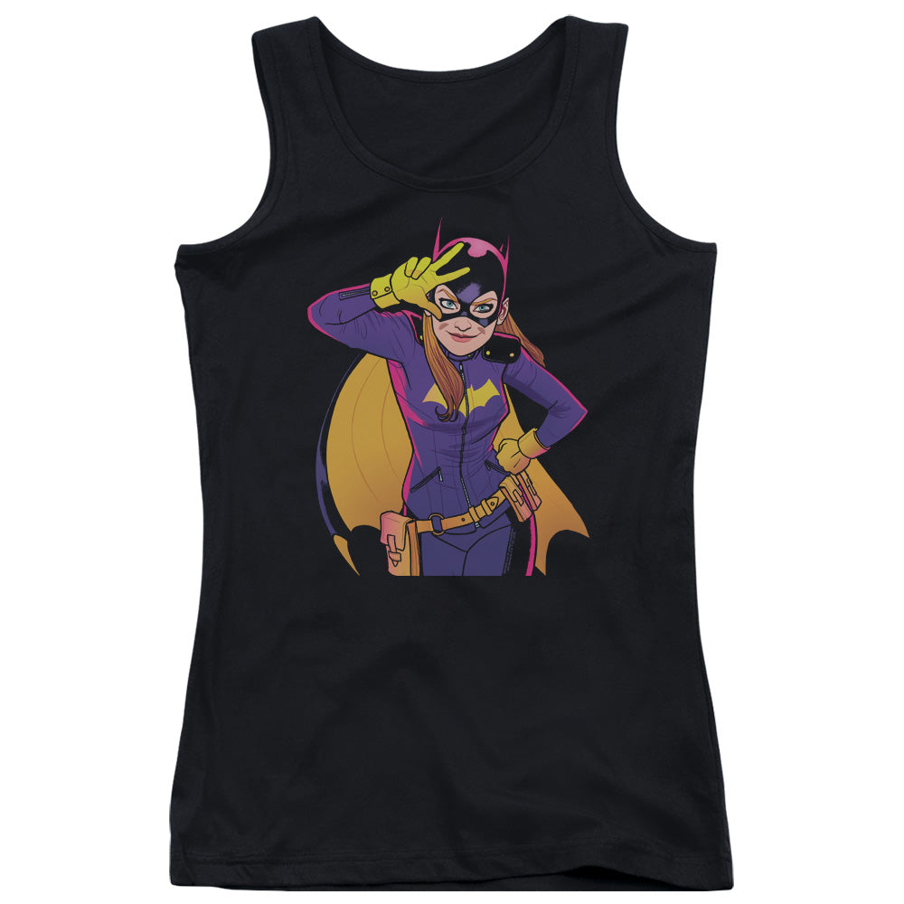 Batman Batgirl Moves Womens Tank Top Shirt Black