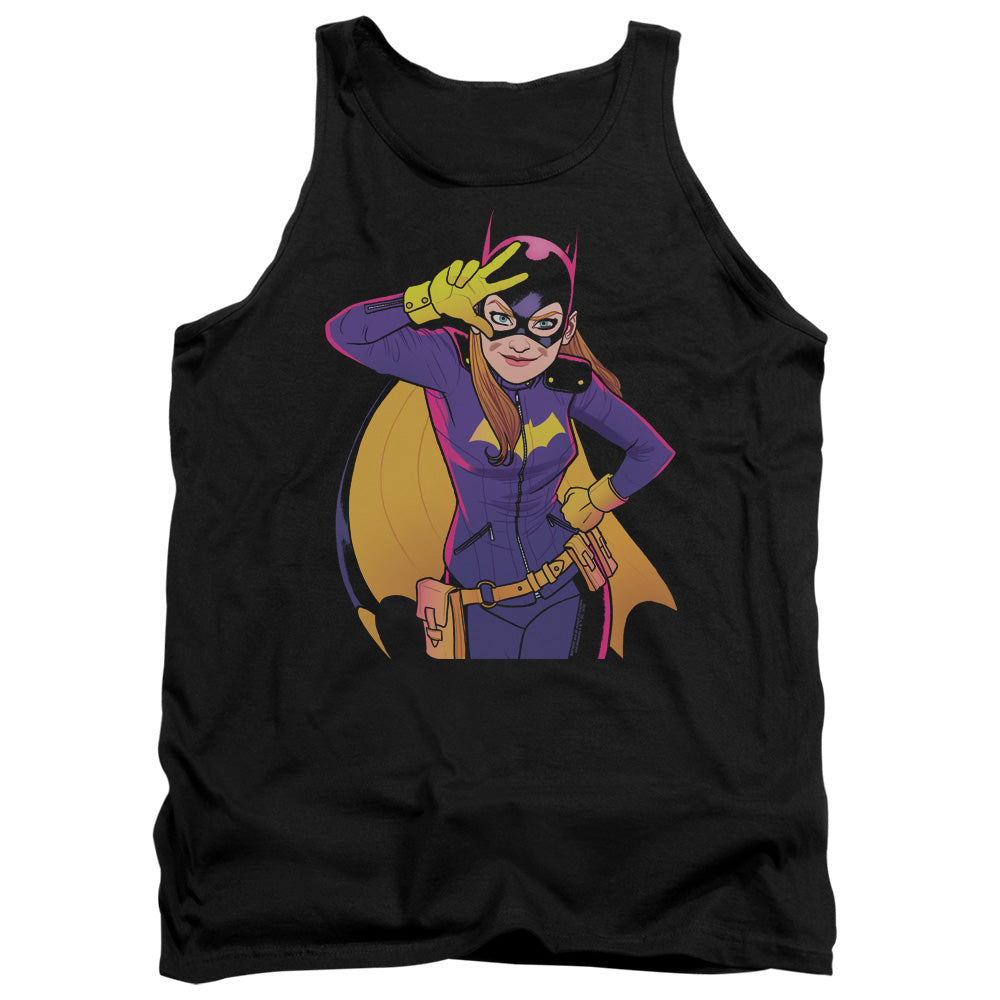 Batman Batgirl Moves Mens Tank Top Shirt Black