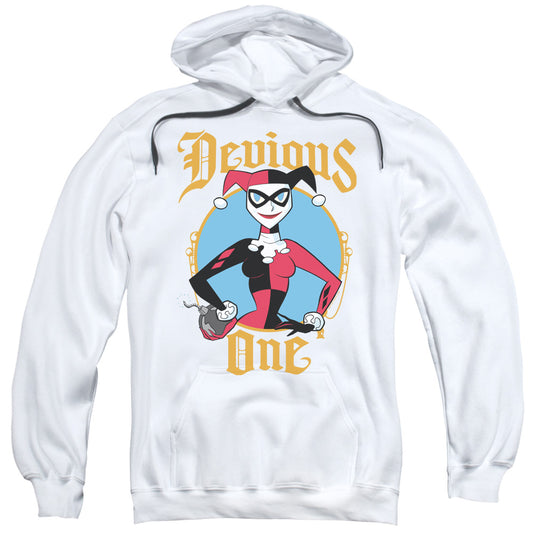Batman Devious One Mens Hoodie White