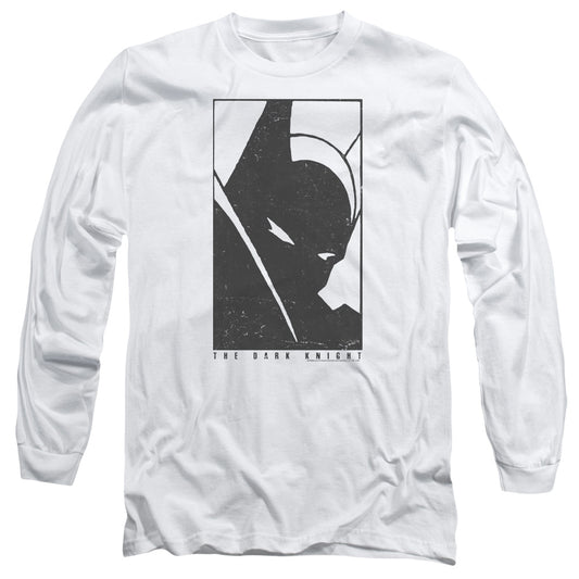 Batman An Icon Mens Long Sleeve Shirt White