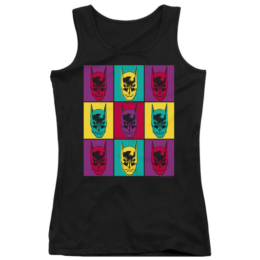 Batman Warhol Batman Womens Tank Top Shirt Black