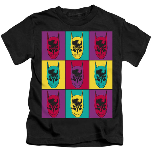 Batman Warhol Batman Juvenile Kids Youth T Shirt Black