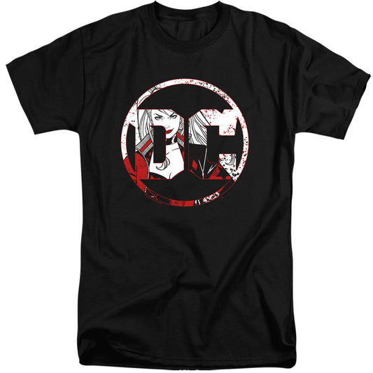 Batman Dc Logo Harley Mens Tall T Shirt Black